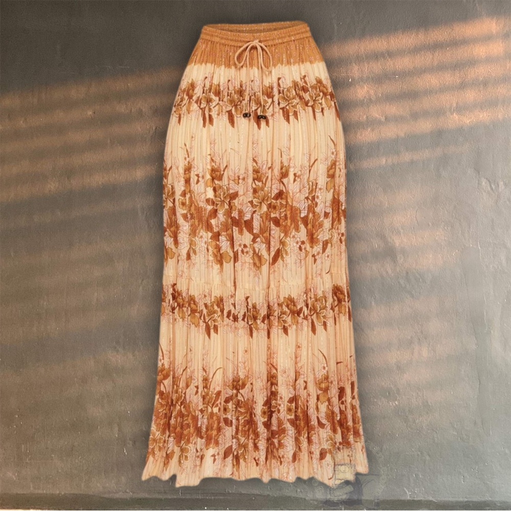 SPELL & gypsy collective COCO LEI SKIRT in caramel